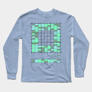 Mydoku_001_H001_003_F: Sudoku, Sudoku coloring, logic, logic puzzle, holiday puzzle, fun, away from screen Long Sleeve T-Shirt